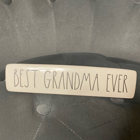 Rae Dunn Accents Rae Dunn Best Grandma Ever Plaque Poshmark